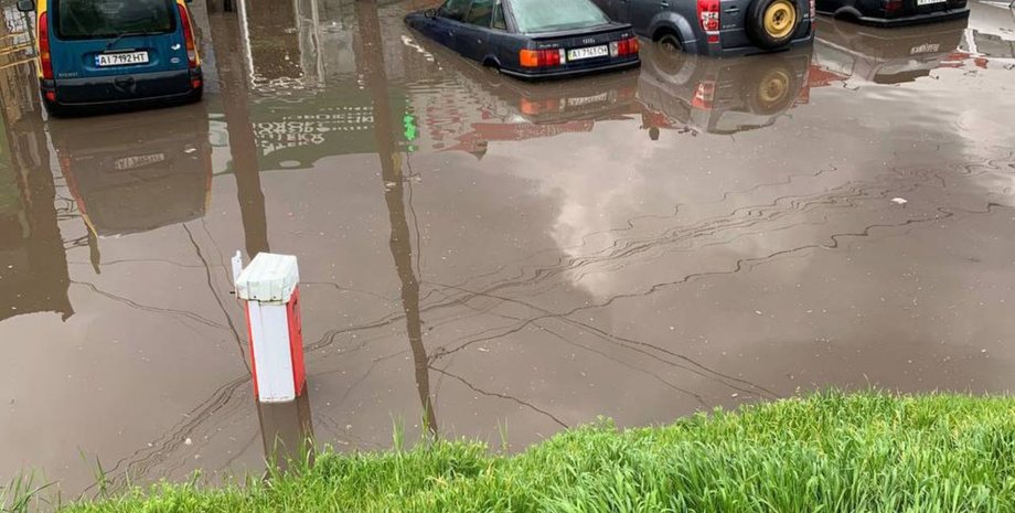 Фастов, непогода, ливни