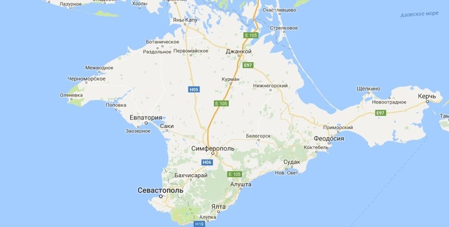 Скриншот карты