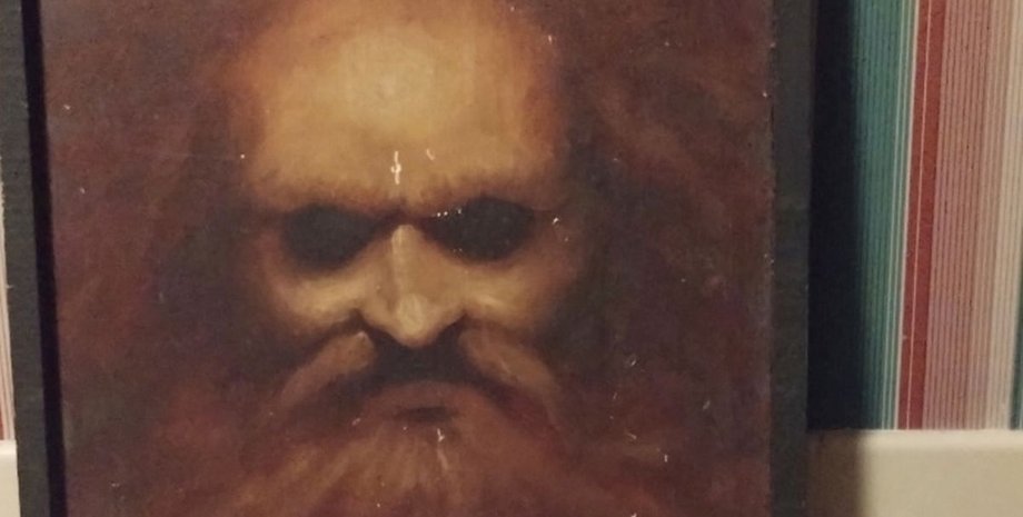 Портрет, картина, знахідка, стара картина, моторошна знахідка, форум, соцмережі,