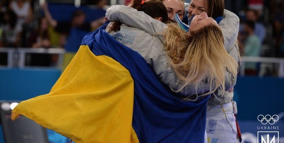 Украинские саблистки-победительницы / Фото: НОК
