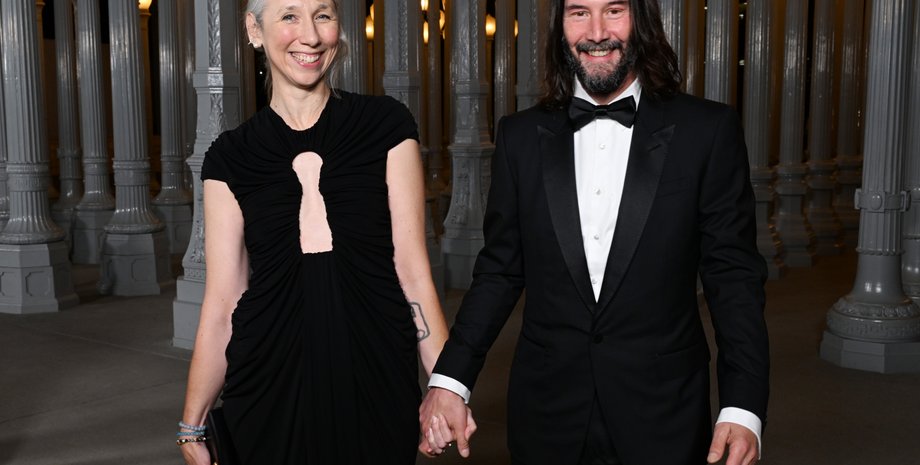 Киану Ривз и Александра Грант, девушка Киану Ривза, Киану Ривз личная жизнь, художница Александра Грант, свидание