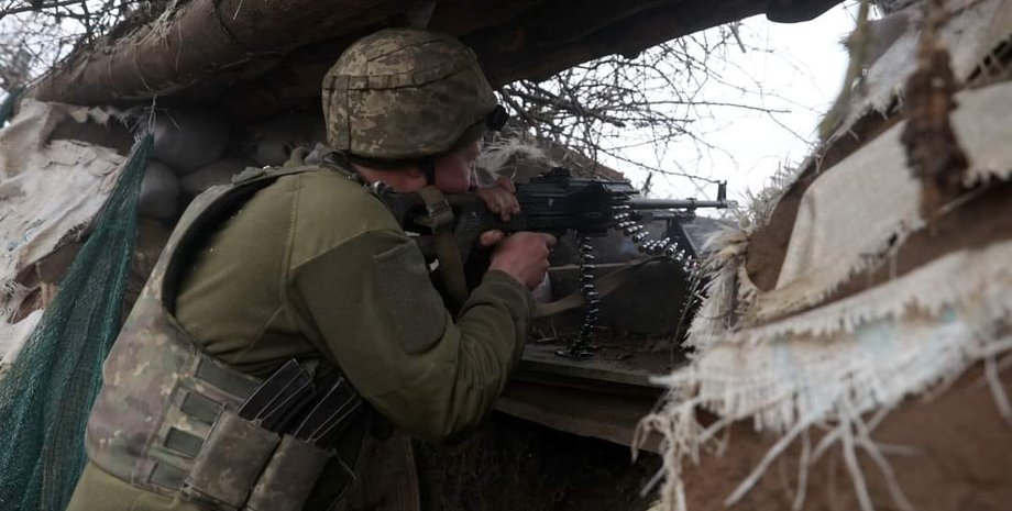 Военнослужащий, ВСУ, Донецкая область, Бахмут, Авдеевка, война в Украине, фото