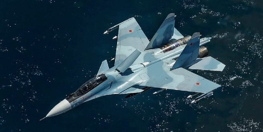 Российский истребитель Су-30СМ самолет Су-30СМ