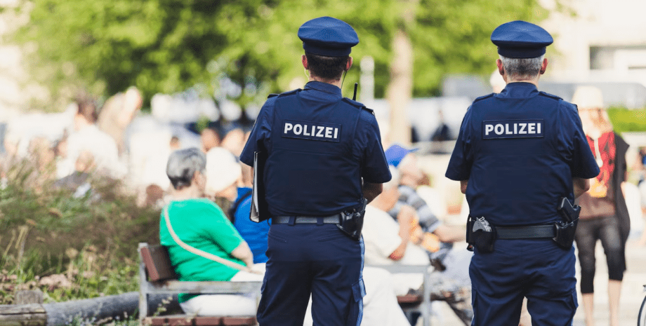 полиция германия, полицейские, polizei, правоохранители, патрульные