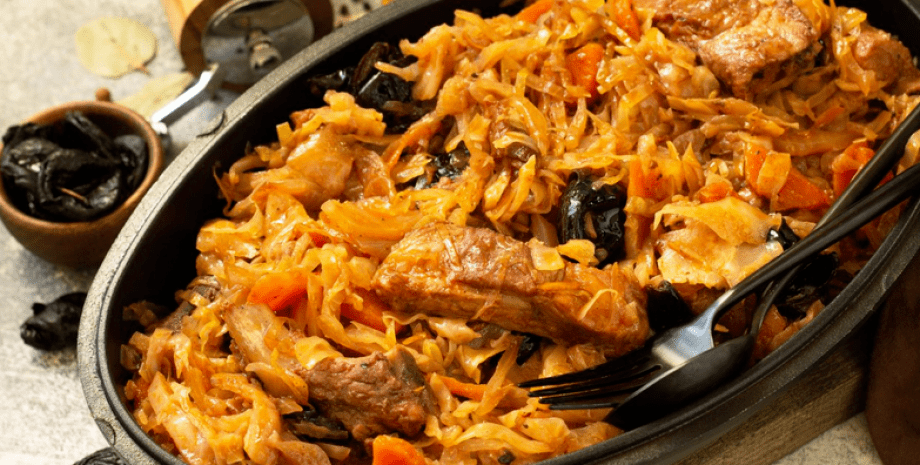 капуста з реберцями капуста, ребра, страва, їжа, вечеря, столові прибори