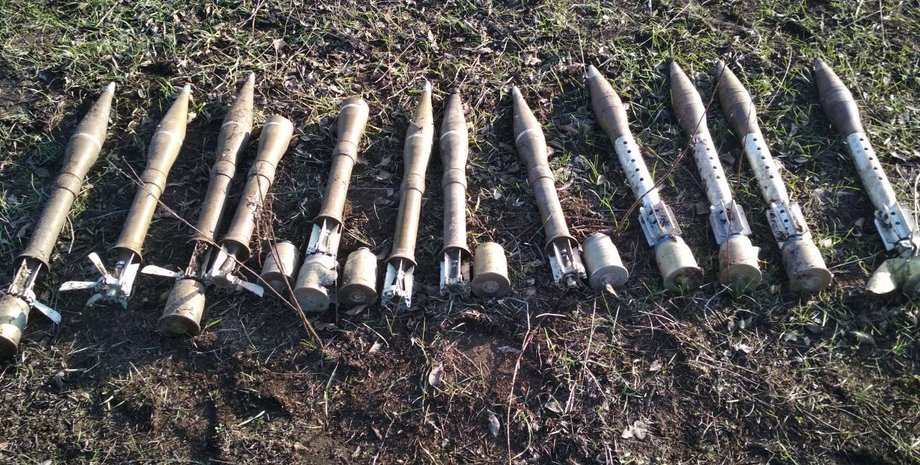 Обнаруженные боеприпасы / Фото: dpsu.gov.ua
