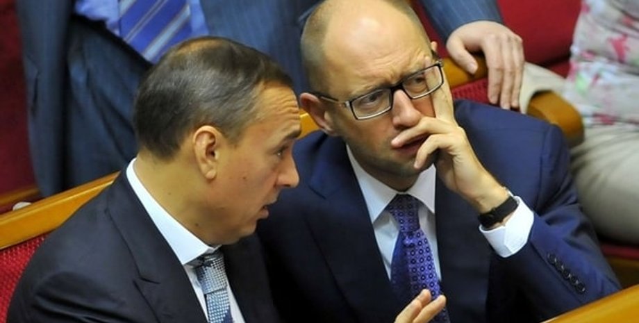 Арсений Яценюк и Николай Мартыненко / Фото из открытых истчоников