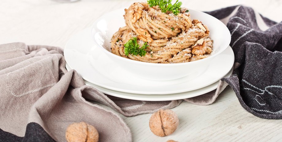 лапша, спагетти, кунжут, рецепт