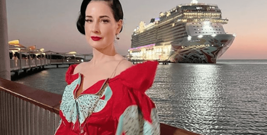 бренд Yuliya Magdych, український бренд, вишиванка, сукня, Діта фон Тіз, королева бурлеску