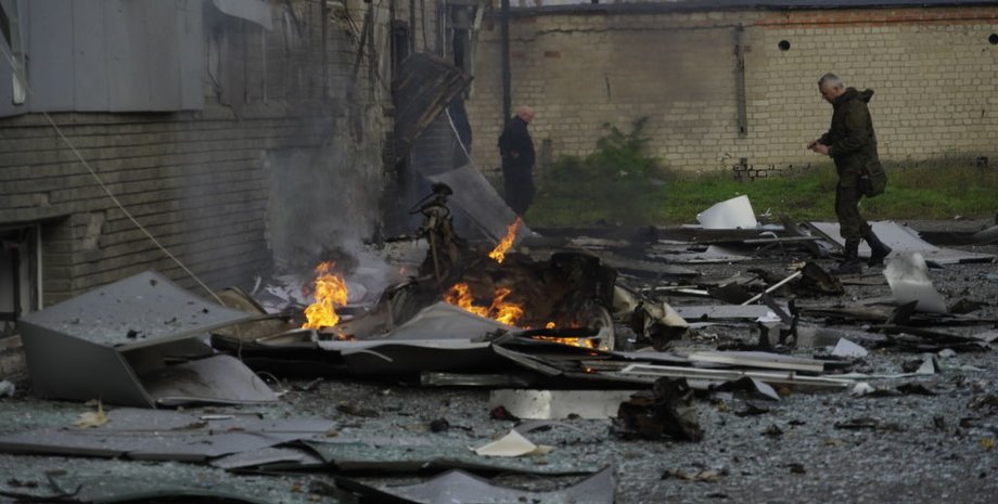 мелітополь, вибухи в мелітополі, теракт у мелітополі, окупація мелітополя, вибух, пожежники