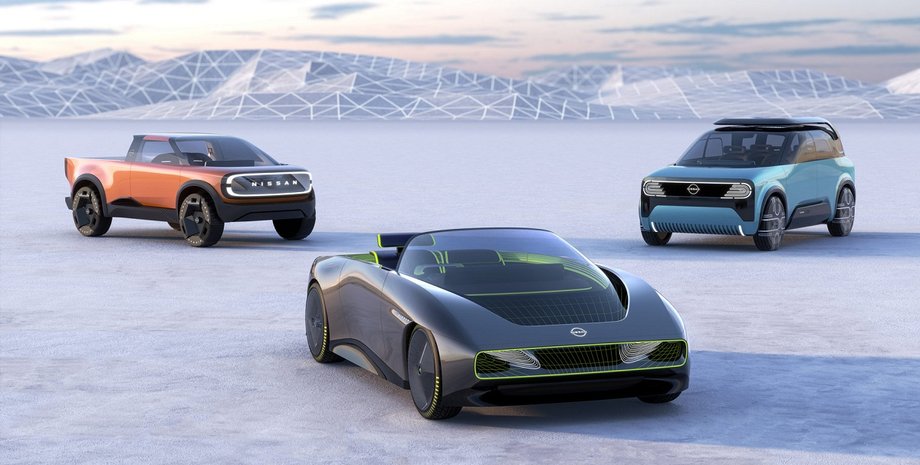електромобілі Nissan, нові електромобілі Nissan, електрокросовер Nissan, Нові електрокари Nissan