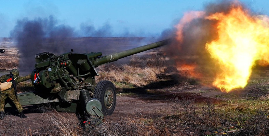 Російська артилерія, фото
