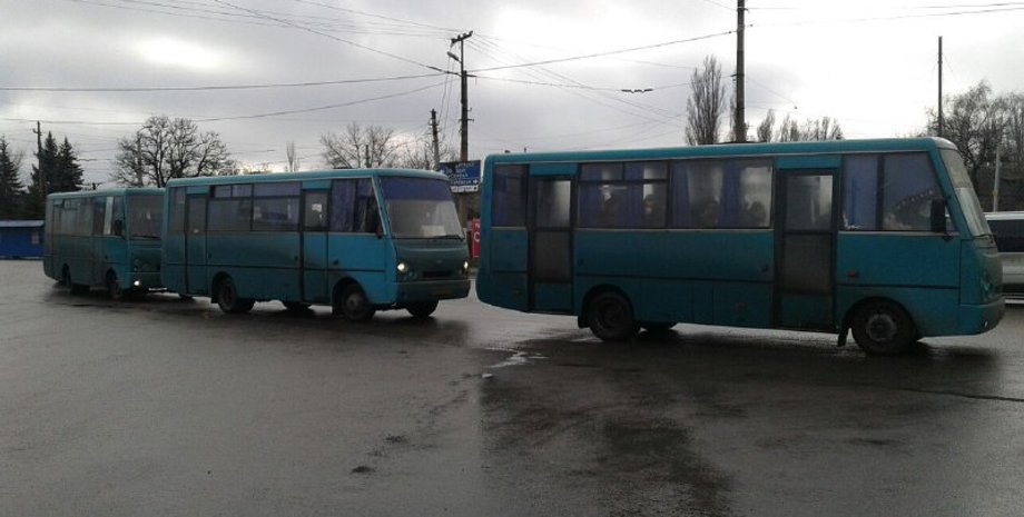 Пленные со стороны "ЛНР" \ Фото: InsideDonetsk