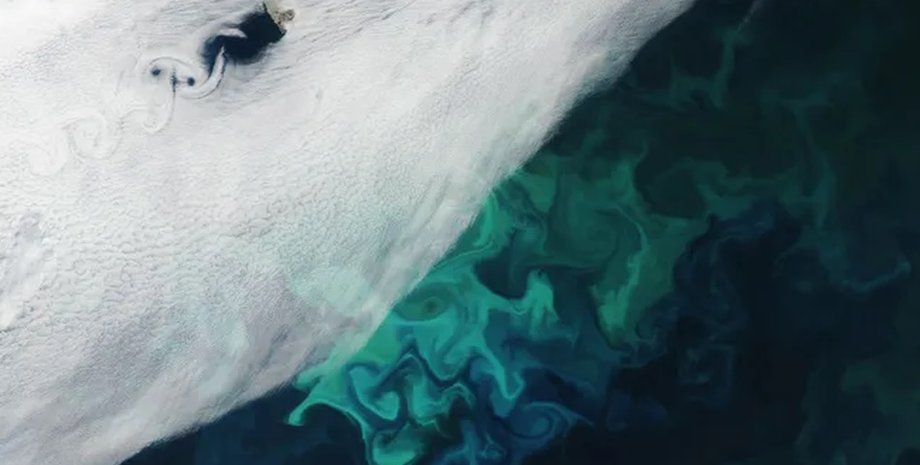 острів, ведмежий острів, ведмежий острів із космосу