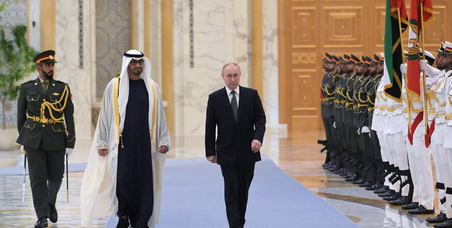 Путин, ОАЭ