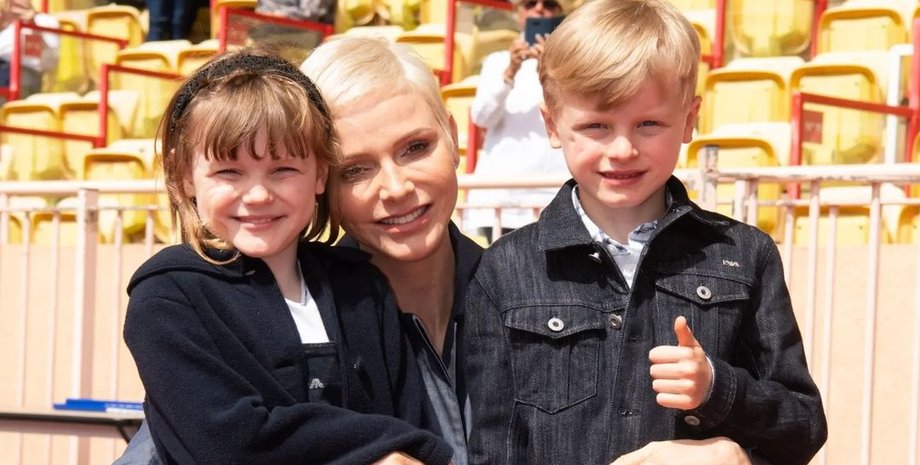 шарлін монако, шарлін діти, княгиня шарлін, монако, принц жак, принцеса габріела, князь альбер