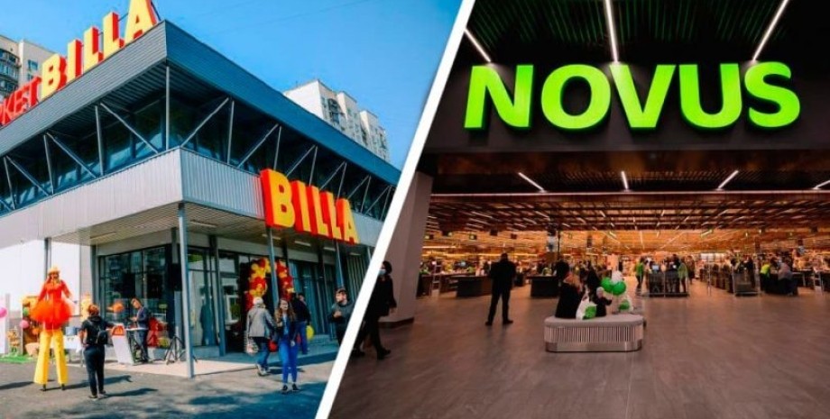 novus billa супермаркеты