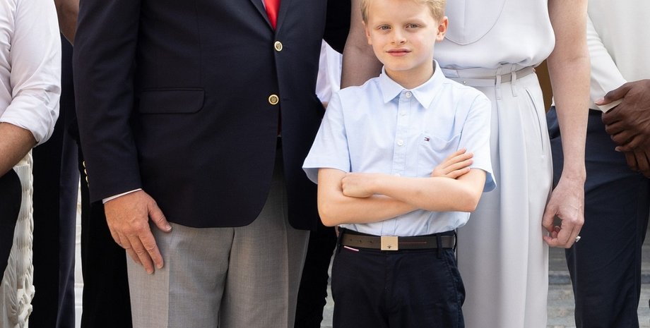 княгиня шарлін, князь альбер, принц жак, монако