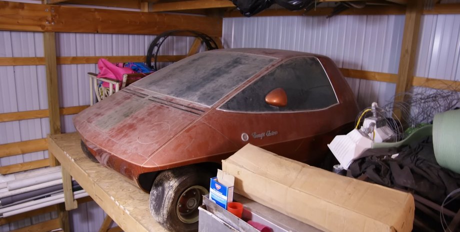 AMC Amitron 1967, AMC Amitron, старинный электромобиль, электромобиль AMC, электромобиль AMC