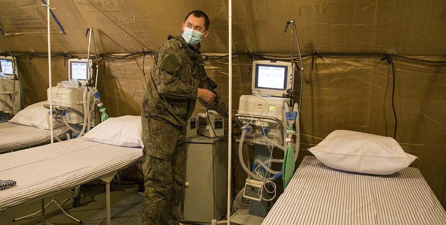 госпиталь, военный, российский оккупант, ВС РФ, оккупант, оккупированные территории, медицина
