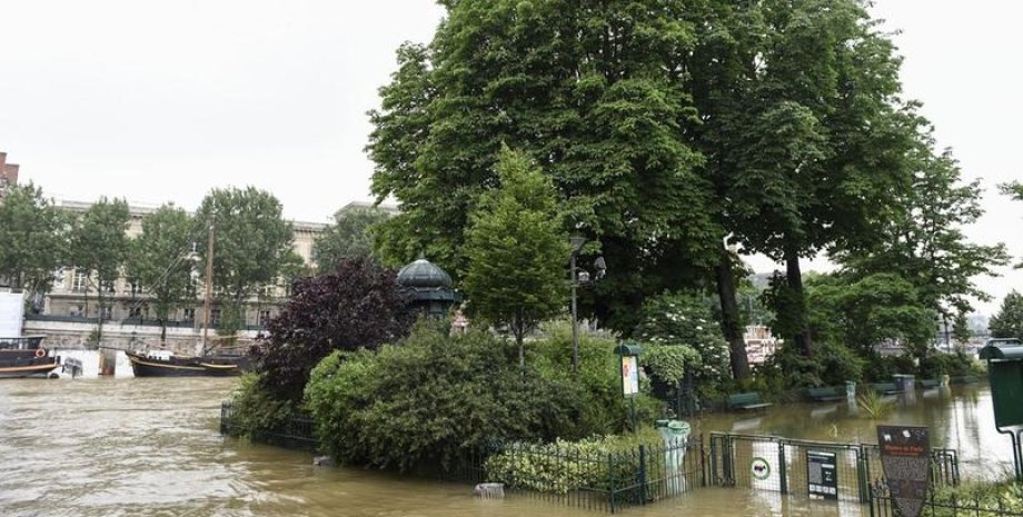 Наводнение в Париже / Фото: Le Figaro