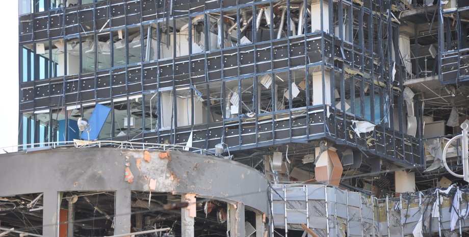 центр київ, київ обстріл, попадання ракети київ, київ вибухи