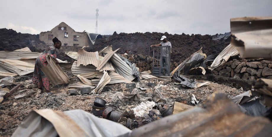 землетрусу в конго