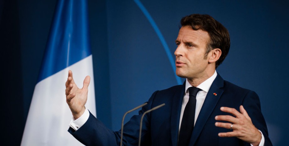 Эммануэль Макрон, президент Франции, французский политик, война РФ против Украины