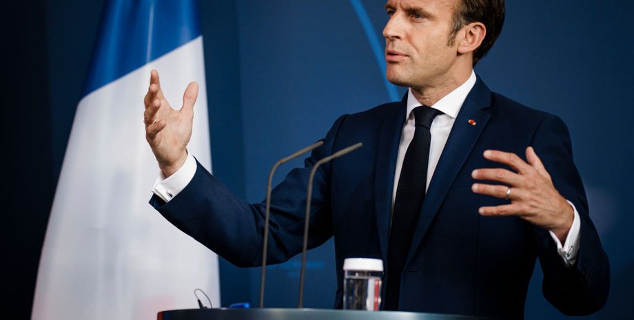 Емманюель Макрон про Путіна