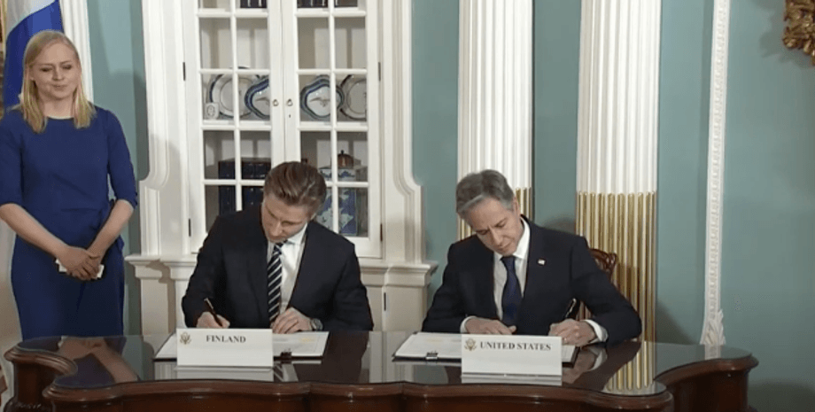 оборонне співробітництво між США і Фінляндією, військова присутність сил НАТО, гарантії безпеки для Фінляндії