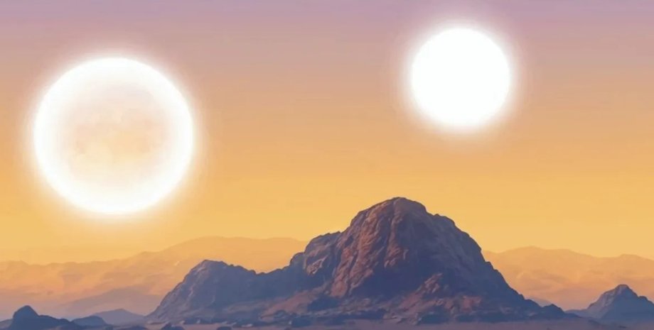 планета две звезды