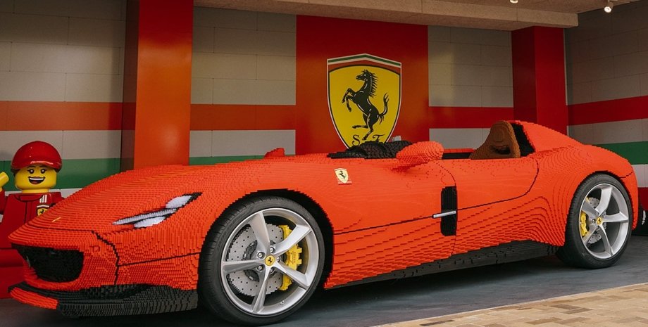 Ferrari, Ferrari Monza SP1, Авто, Автомобили, Суперкар, Фото, Lego, Конструктор, Модель, Видео