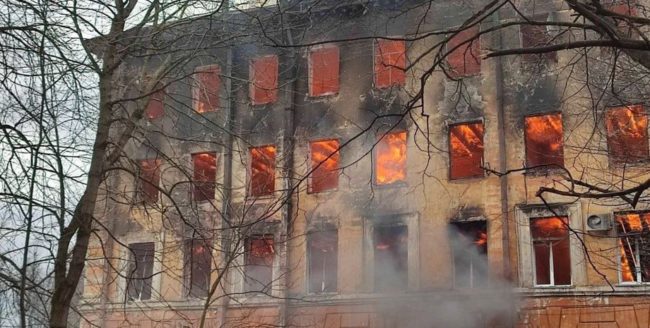 НДІ Військово-космічної оборони, пожежа, Тверь