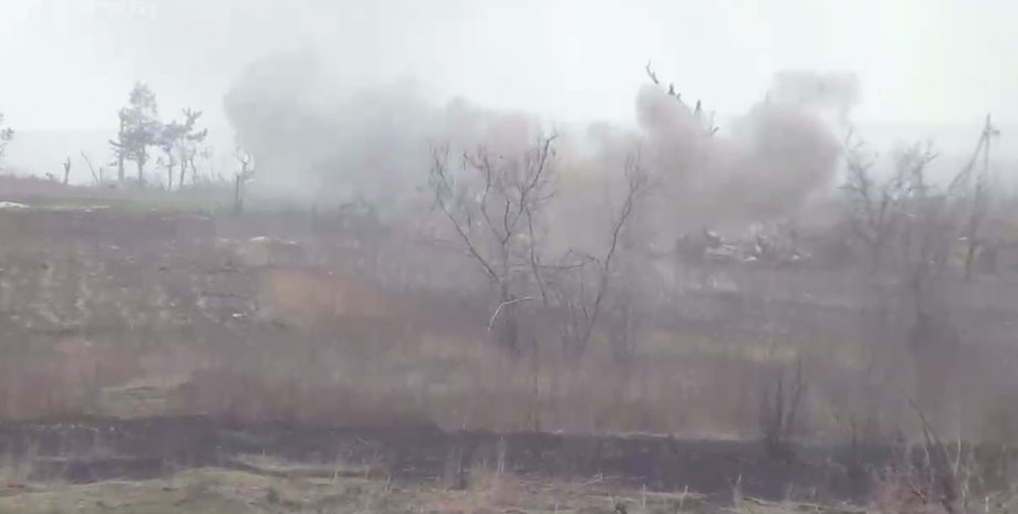 бои в районе Бахмута