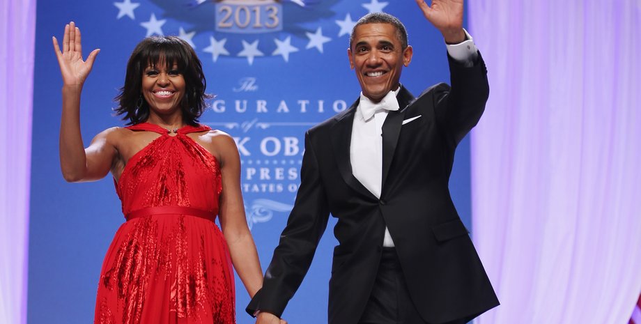 барак обама мішель обама