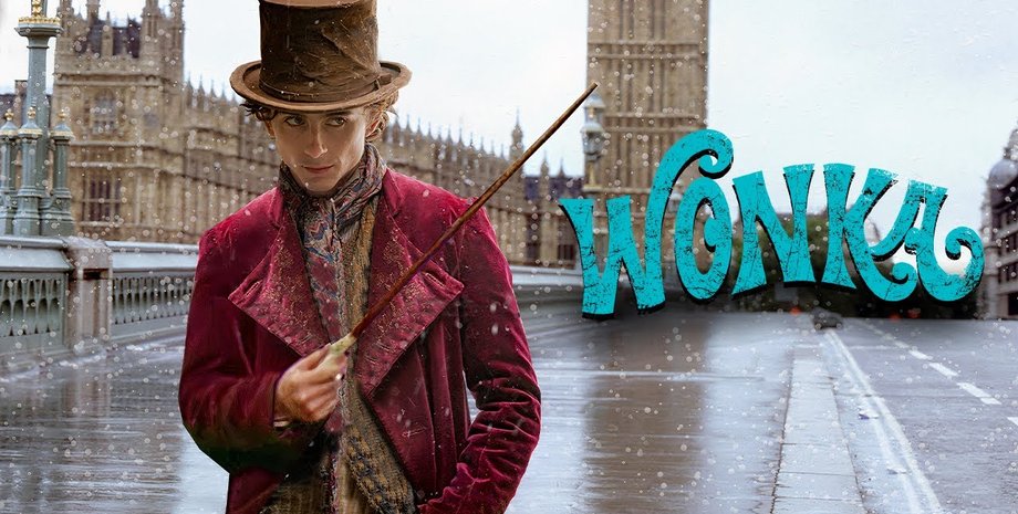 віллі вонка, Тімоті Шаламе, постер