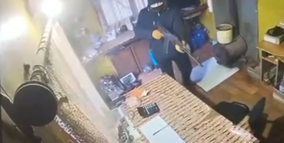 Славянск, ограбление, грабитель, стрелок