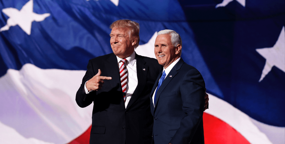 Дональд Трамп и Майк Пенс