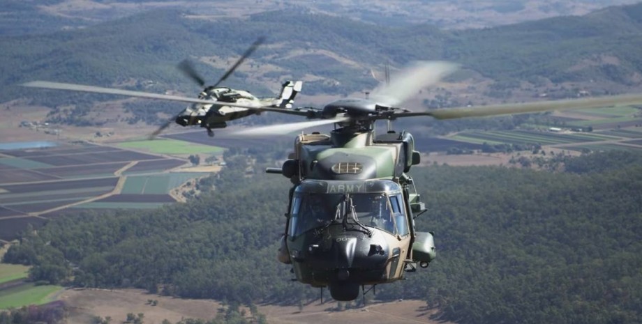 Вертолеты, MRH-90 Taipan, техника, авиация, Австралия