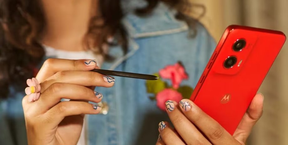 Motorola, смартфон, стилус