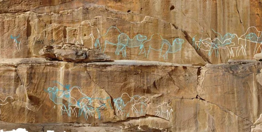 наскальные рисунки Аравийской пустыни раскрывают секреты древней культуры