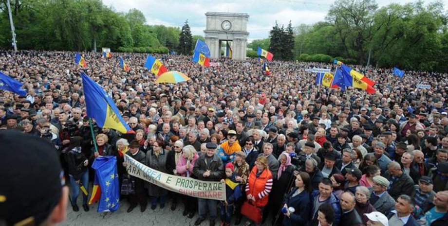 Протесты в Молдове / Фото: bykvu.com