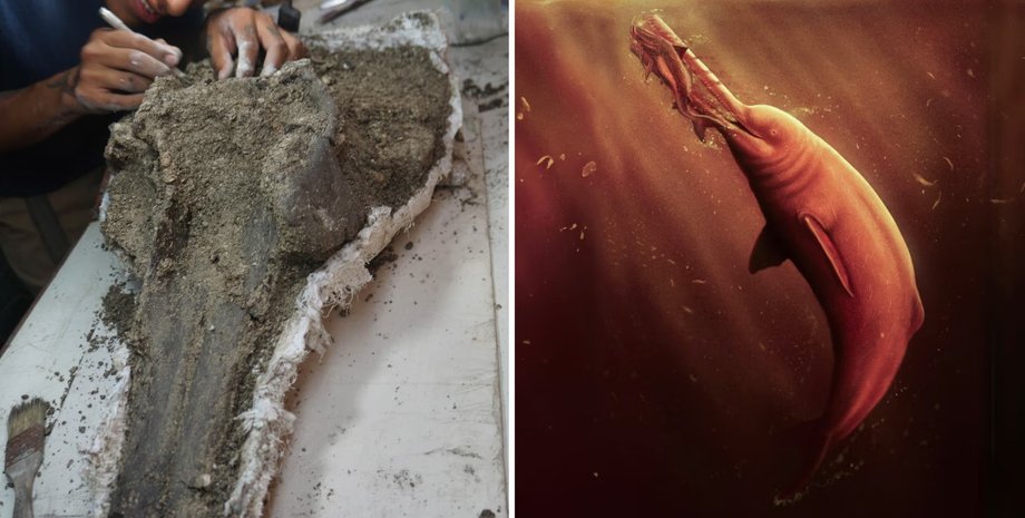 дельфин, древний дельфин