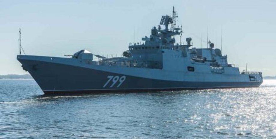 Адмірал Макаров, ЧФ РФ, Навчання, Кораблі, Чорне море