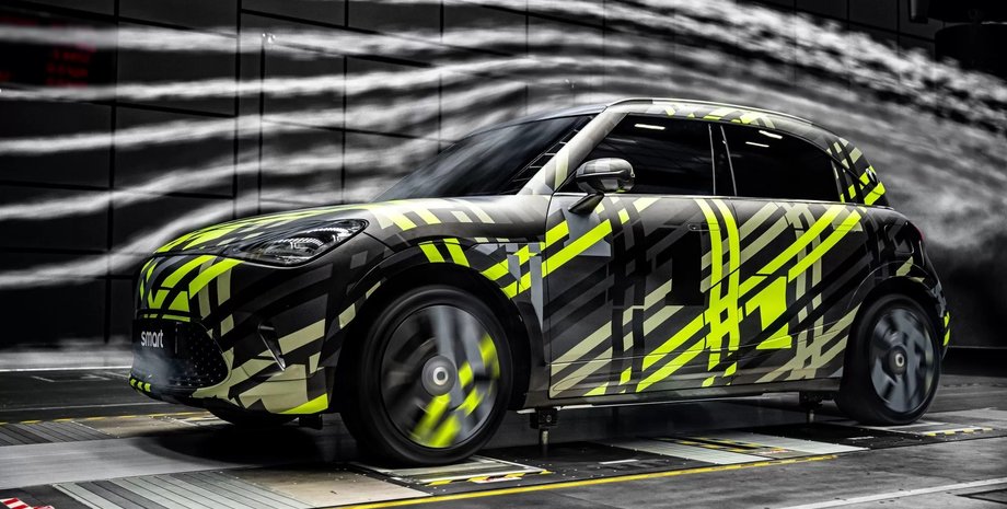 Електрокар Smart, Smart #1, кросовер Smart, електромобіль Smart, новий Smart #1