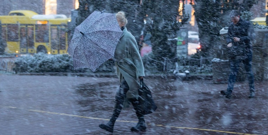 На мир обрушилось редкое погодное явление - зимний шторм зимняя гроза, гроза со снегом