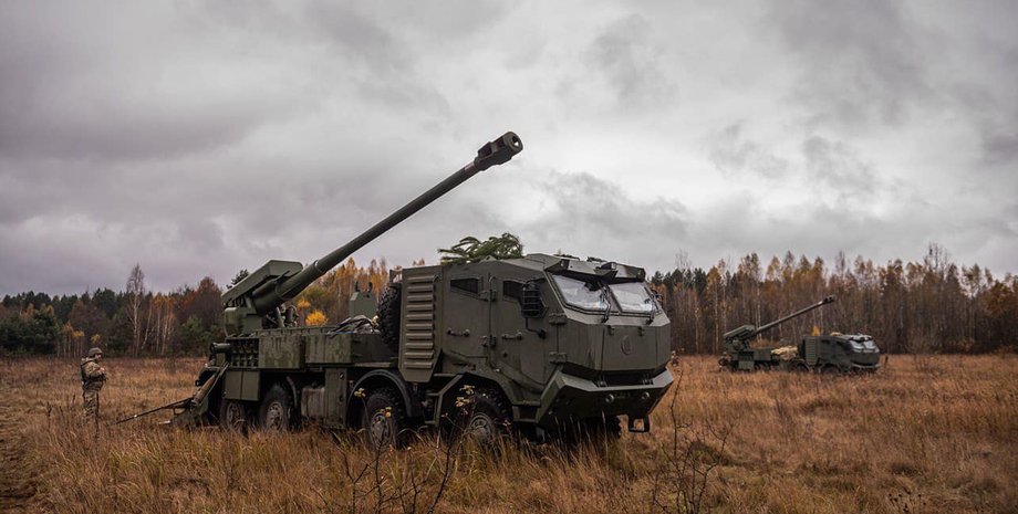 украинская артиллерия