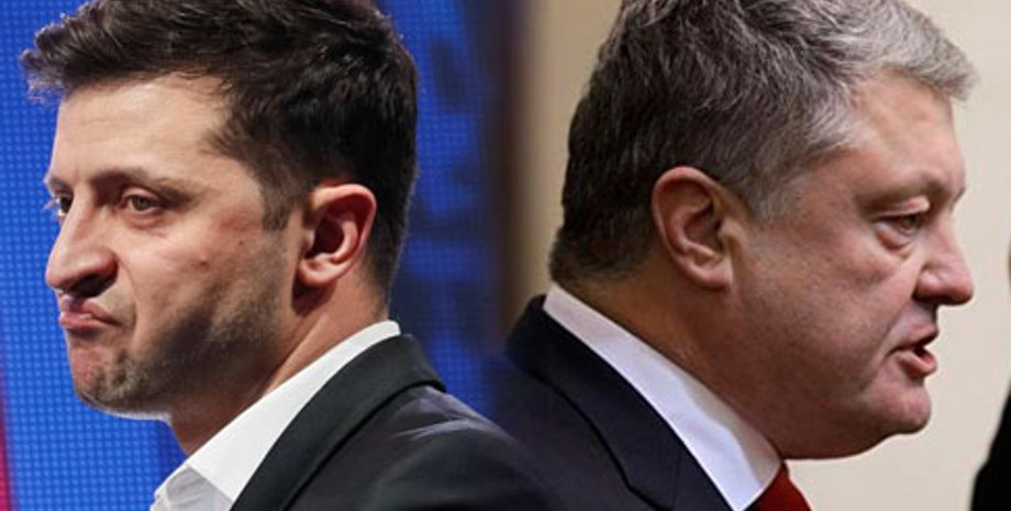 политика, порошенко, зеленский, зеленский против порошенко