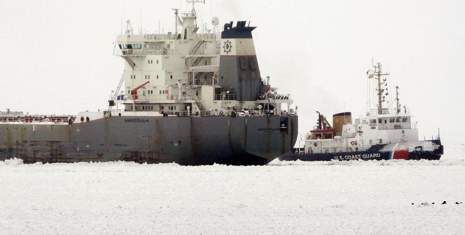 Канадское судно Manitoulin,  ледокол, корабль