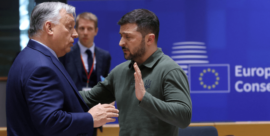 Владимир Зеленский и Виктор Орбан Владимир Зеленский и Виктор Орбан